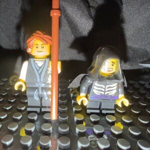Teen Wu and Young Lloyd Minifigures